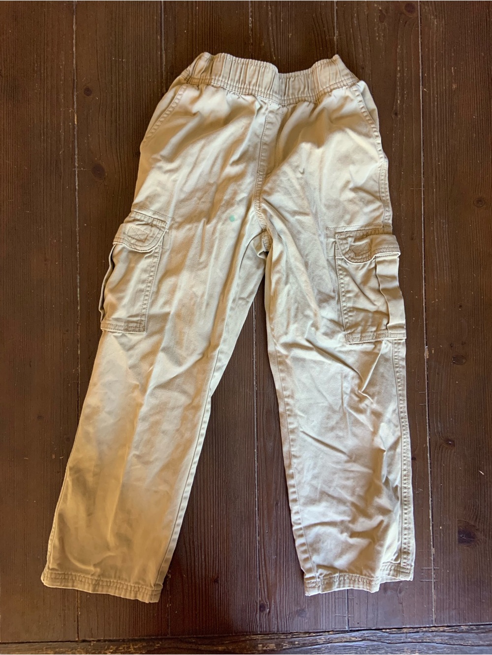 Place Kids Tan Cargo Joggers with Elastic Waist